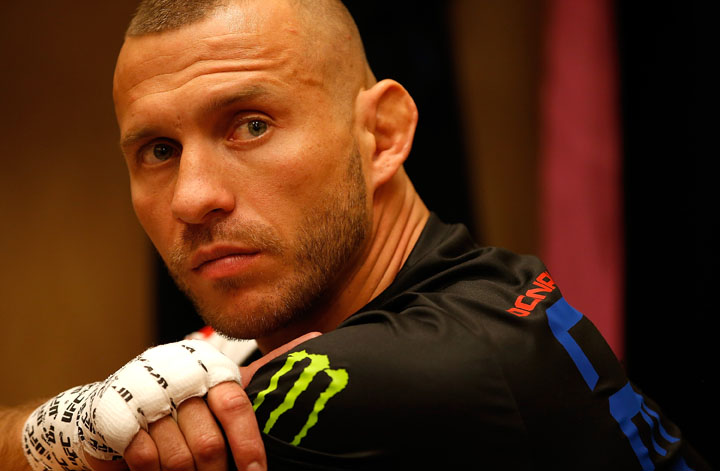 Monster Energy’s Donald “Cowboy” Cerrone Defeats Alex Oliveira in Welterweight Debut at UFC Fight Night 83 at the CONSOL Energy Center in Pittsburgh, PA