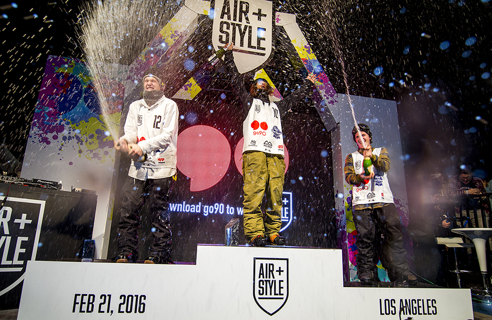 Monster Energy’s Sven Thorgren Wins Overall Air + Style World Tour Champion Title and Takes Third Place at the Air + Style Los Angeles Event