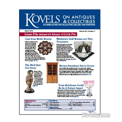 kovels. antiques, collectibles, prices, dolls, griswold, cast iron, furniture