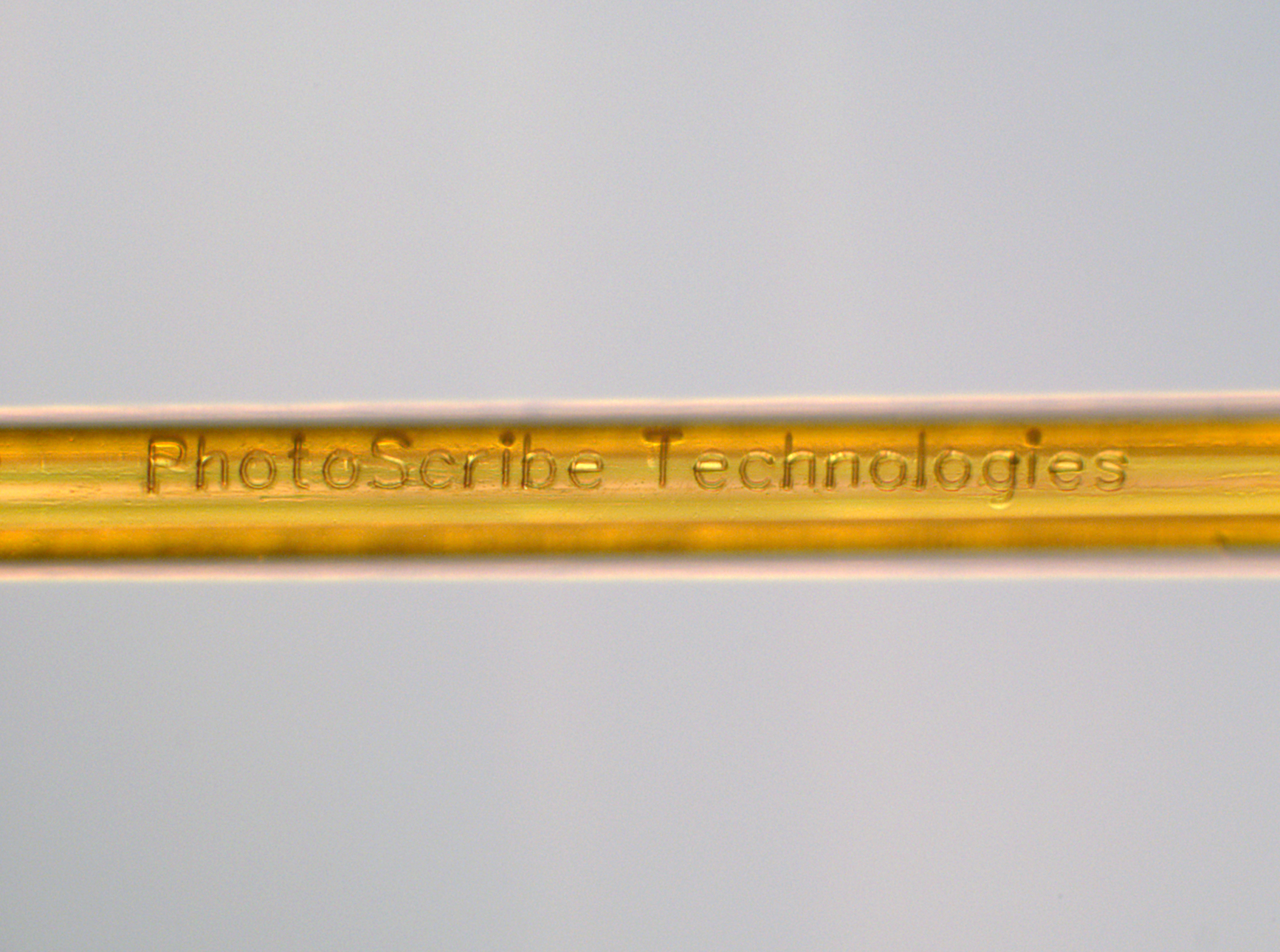 120 Micron Diameter Laser Inscribed Capillary Tube