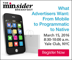 Register today for the March 15 minsider Breakfast