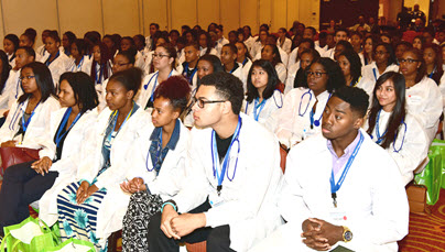 Students in 2016 Doctors on Board conference