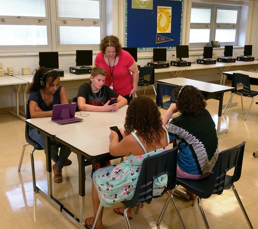 Using Learning Ally's audiobook learning platform, teachers and students set up their own personal bookshelves for reading in the classroom and at home.