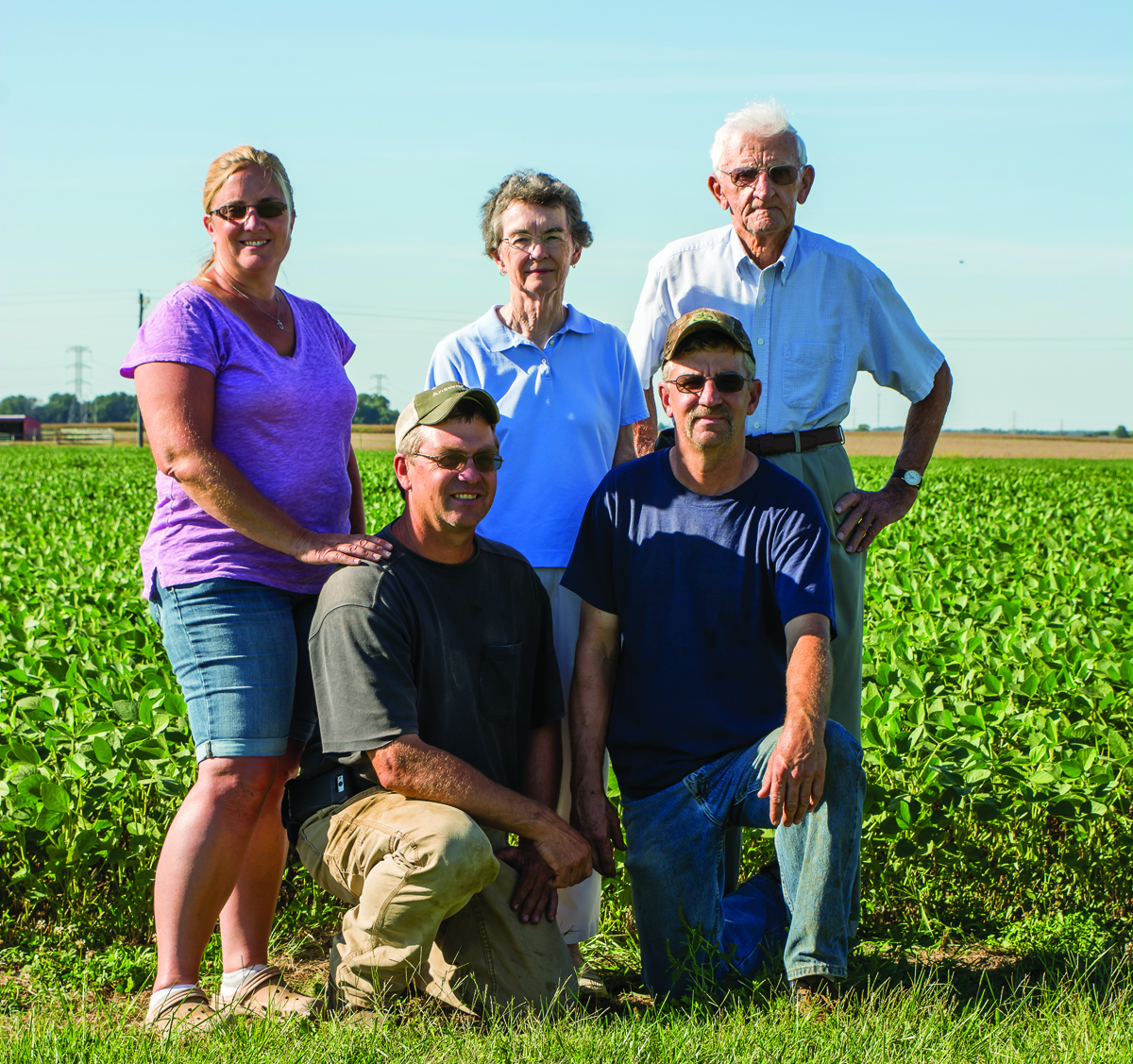 Schmidt Farms is a third generation family farm, operated by Hans and his wife, Jennie, and Hans’ brother, Alan and his wife Brenda.