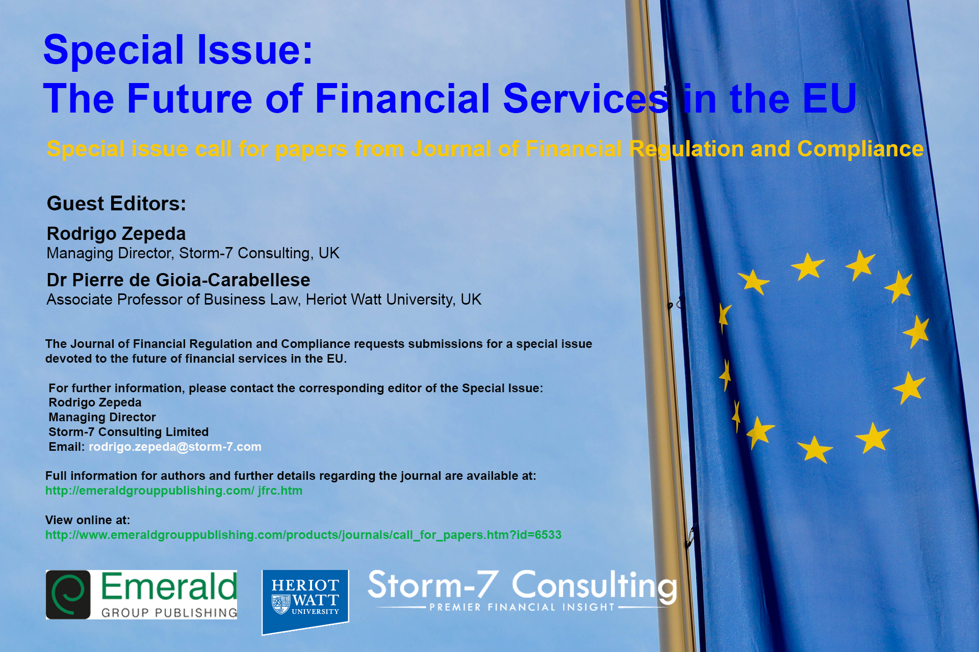 Journal of Financial Regulation and Compliance - Special Issue