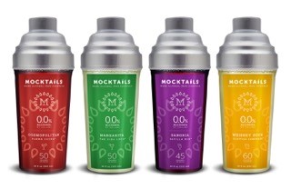 Mocktails Brand Alcohol-Free Cocktails New Label