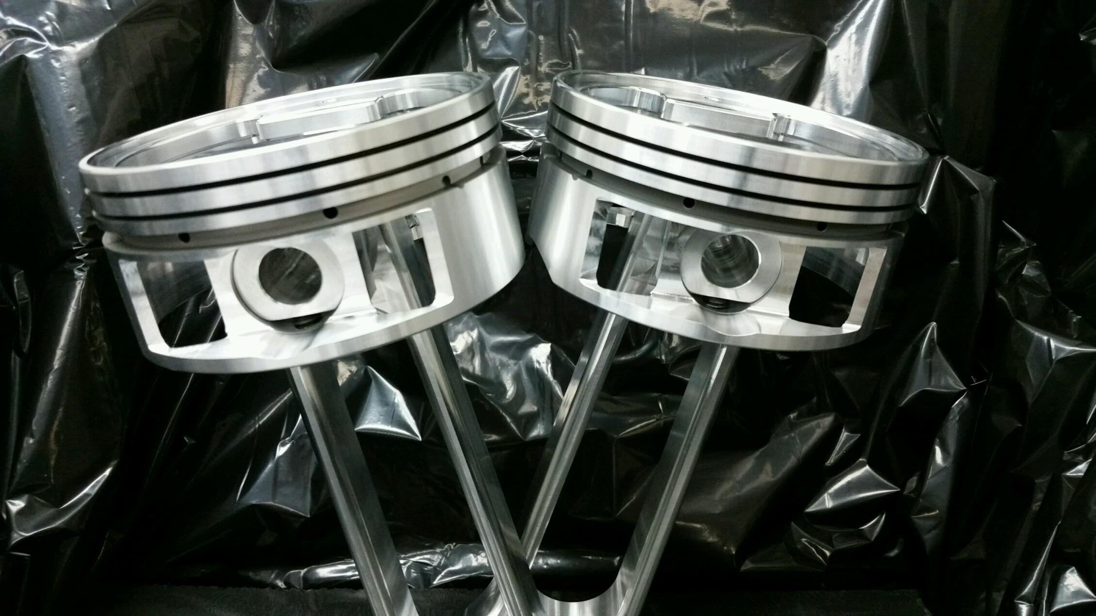 Closeup of the Ray Price Award for best engine builder at The Masters III custom bike show at Daytona Bike Week. The award will be presented by Misfit Industries and GEICO Insurance.