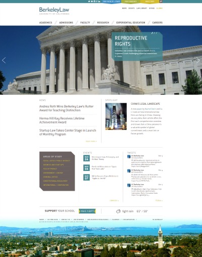 UC Berkeley School of Law Homepage