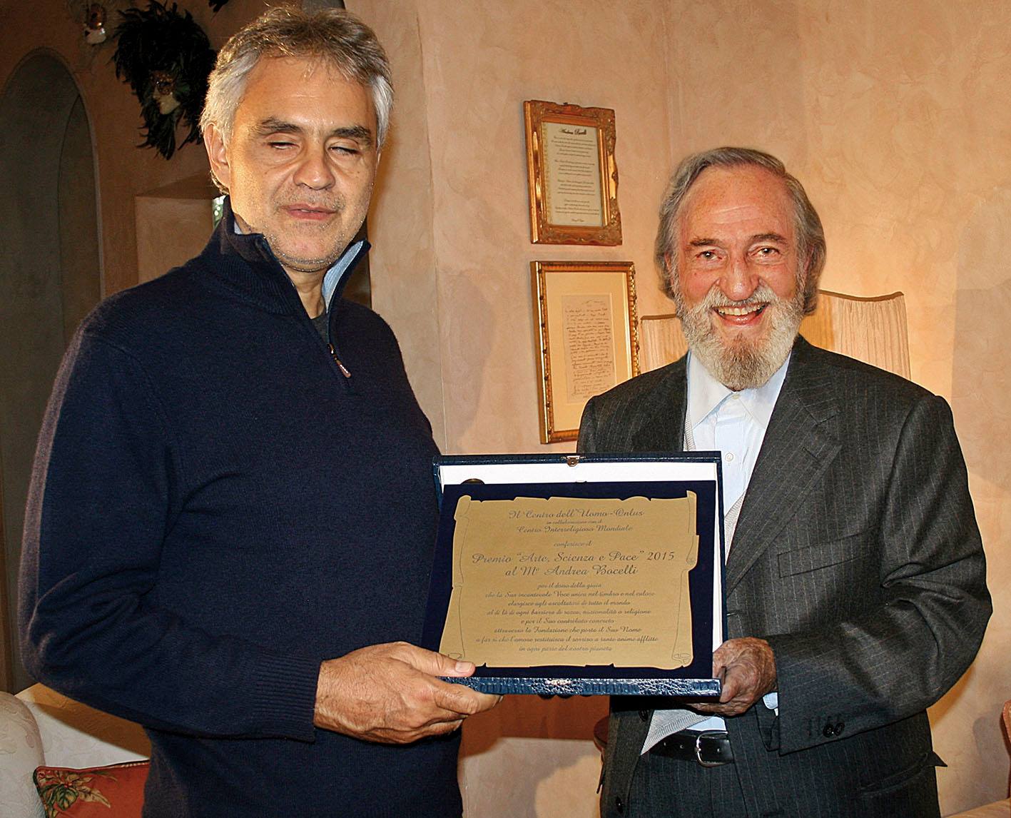 Pier Franco Marcenaro Andrea Bocelli