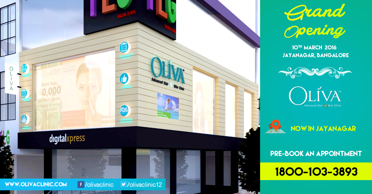 Oliva Clinic Jayanagar Clinic Opening