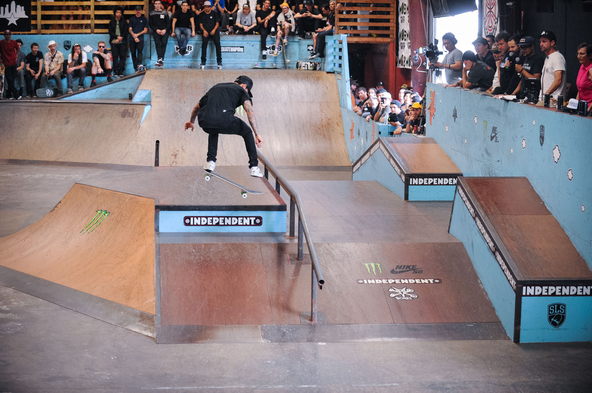 Monster Energy’s Nyjah Huston at the Tampa Pro 2016