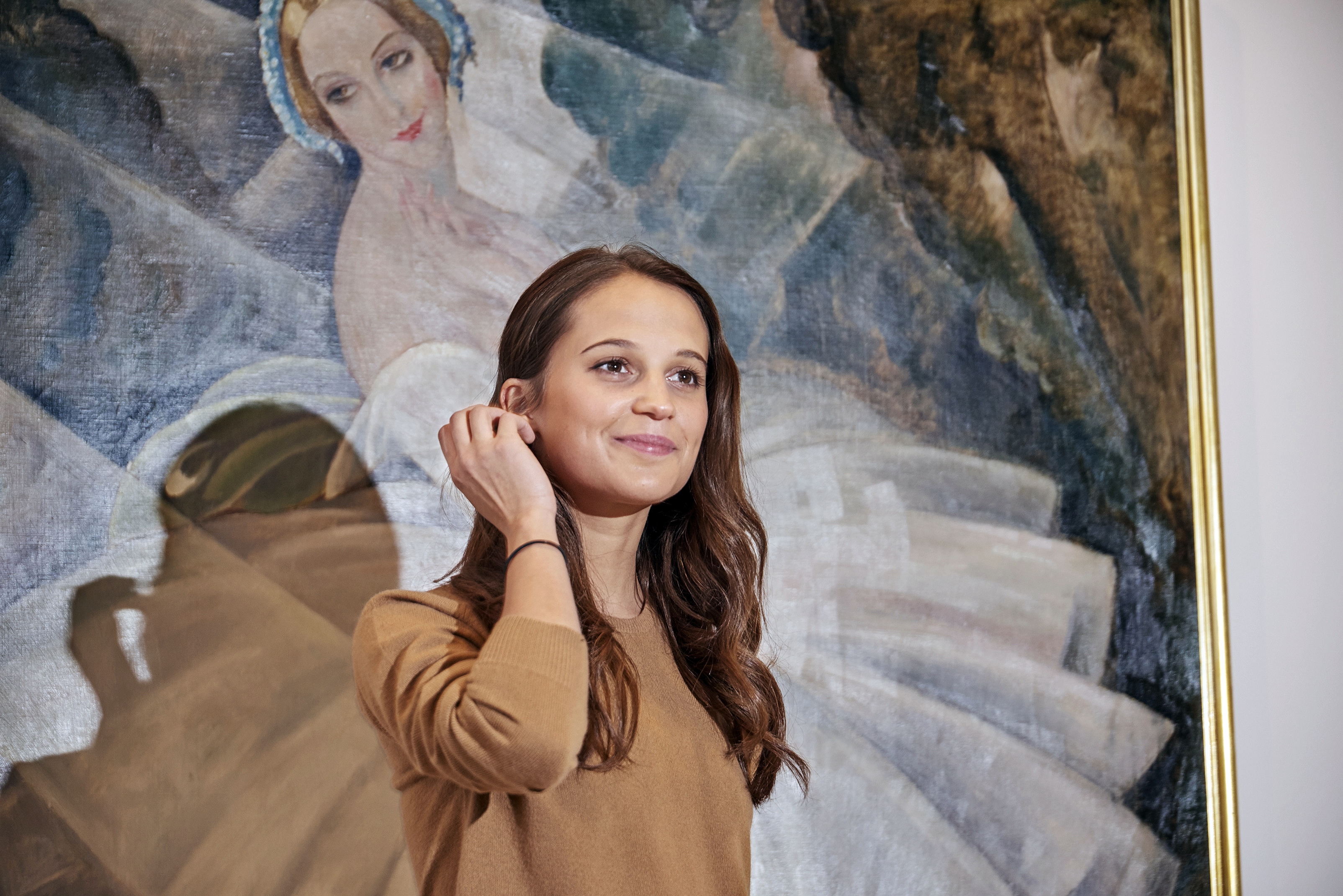 Alicia Vikander won a 2016 Oscar portraying artist Gerda Wegener in "The Danish Girl" film. [ARKEN Museum photo by Henrik Jauert].