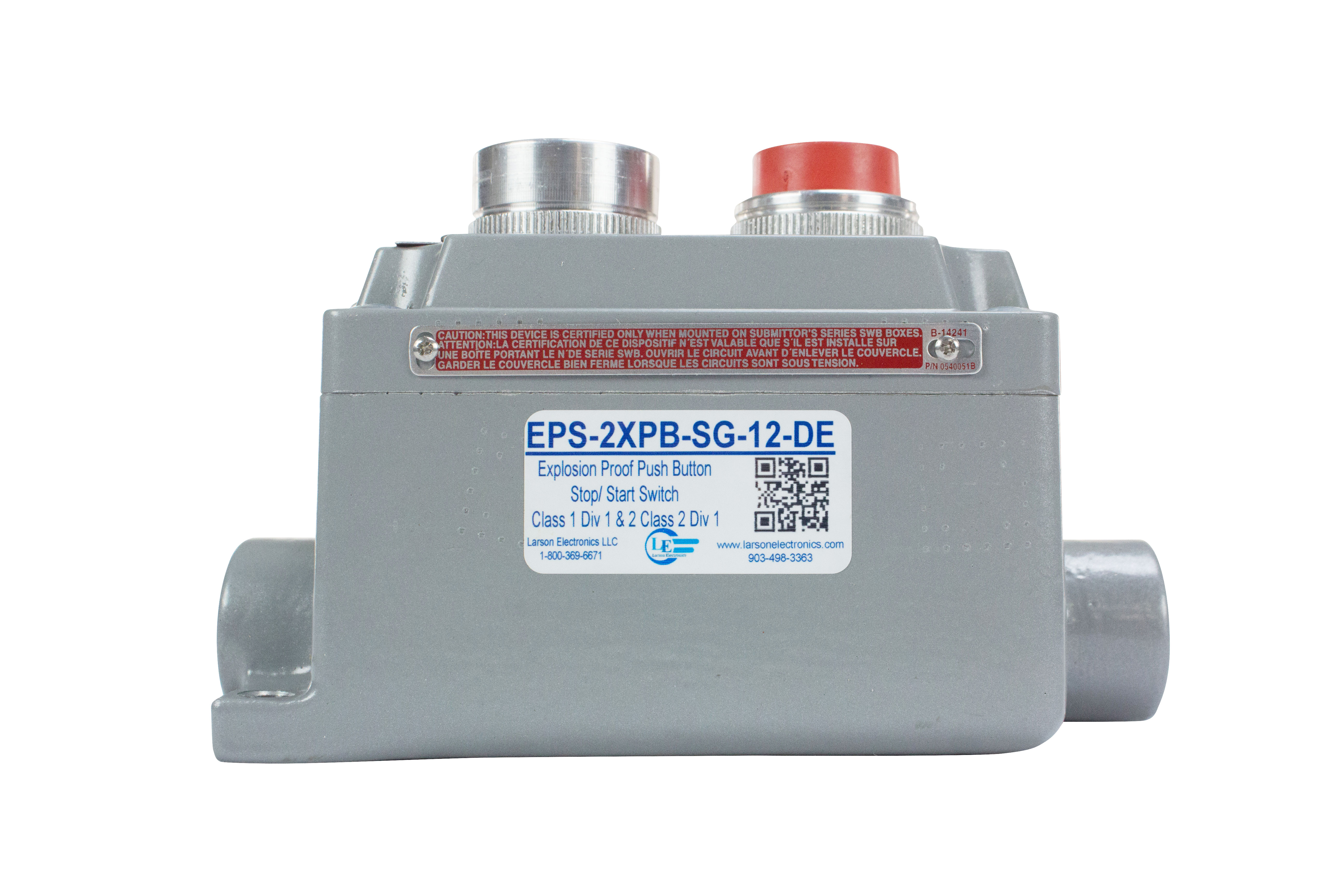 Class 1 Division 1 Explosion Proof Start/Stop Switch