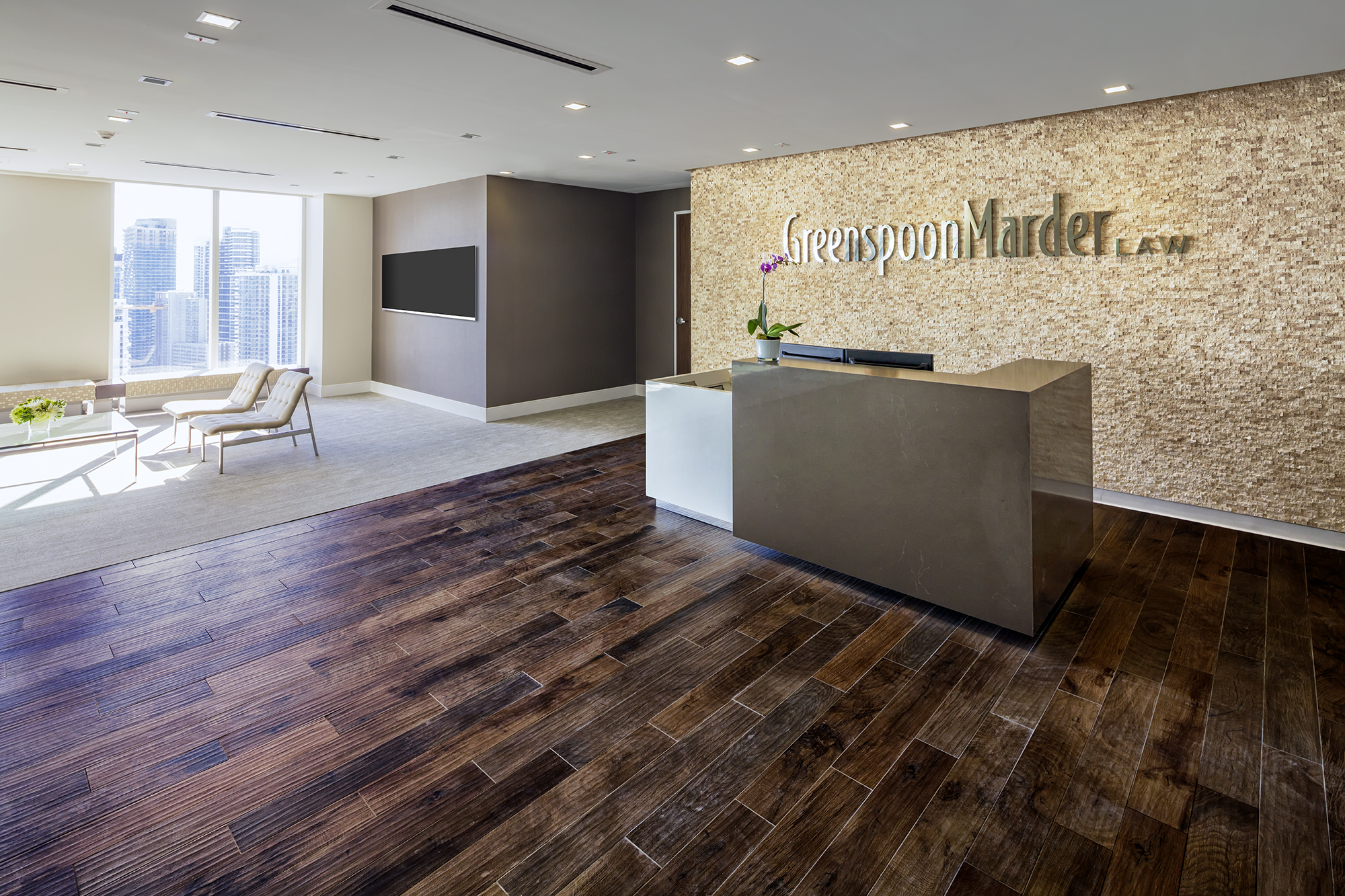 Greenspoon Marder's New Miami Office Lobby