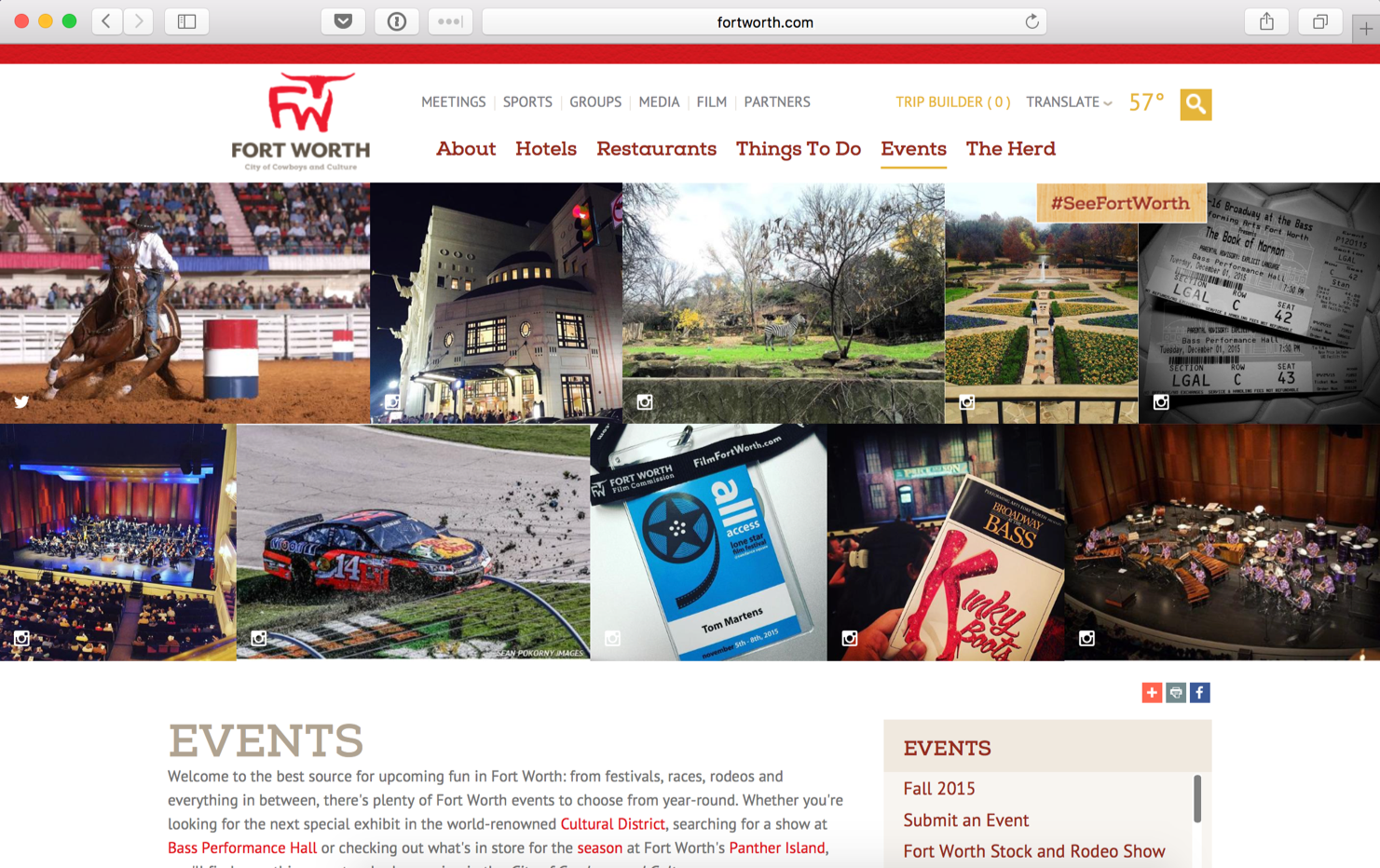 Fort Worth Website Powered By CrowdRiff