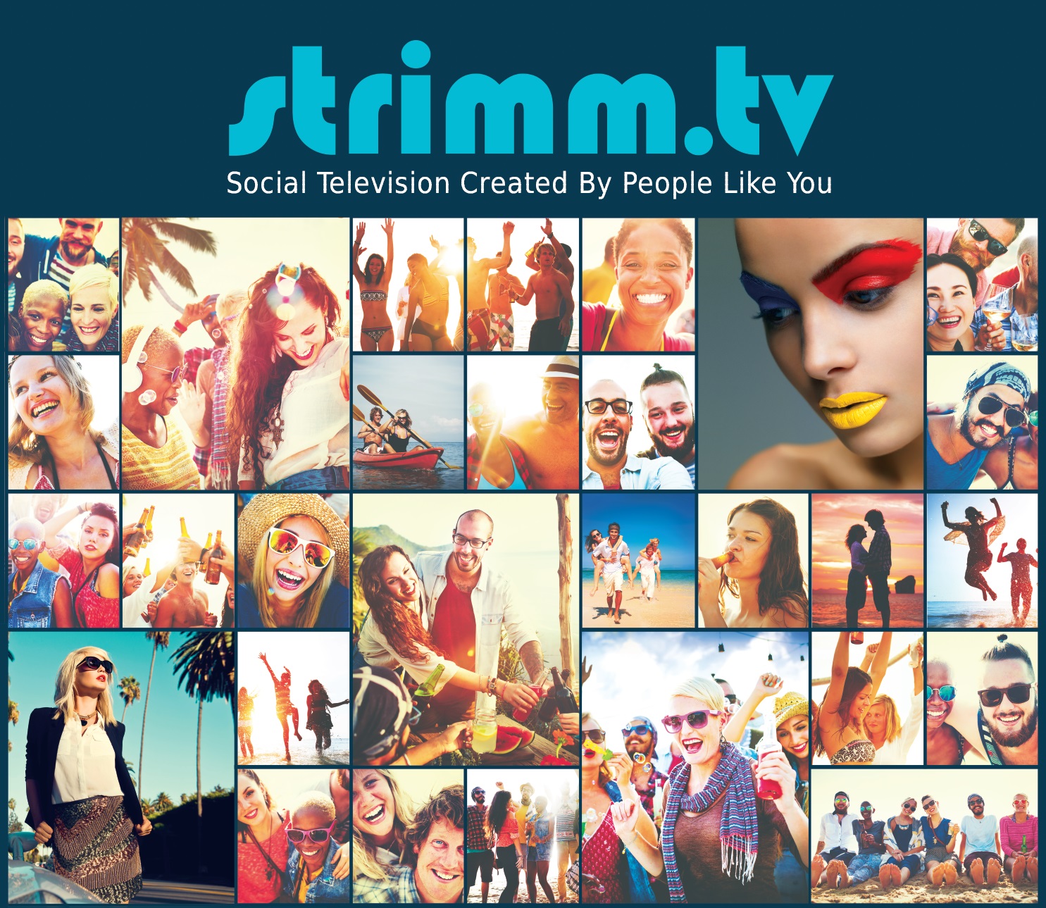 Strimm TV is online social television platform