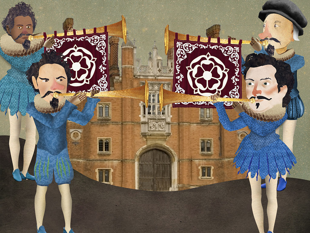 Created in association with Hampton Court Palace