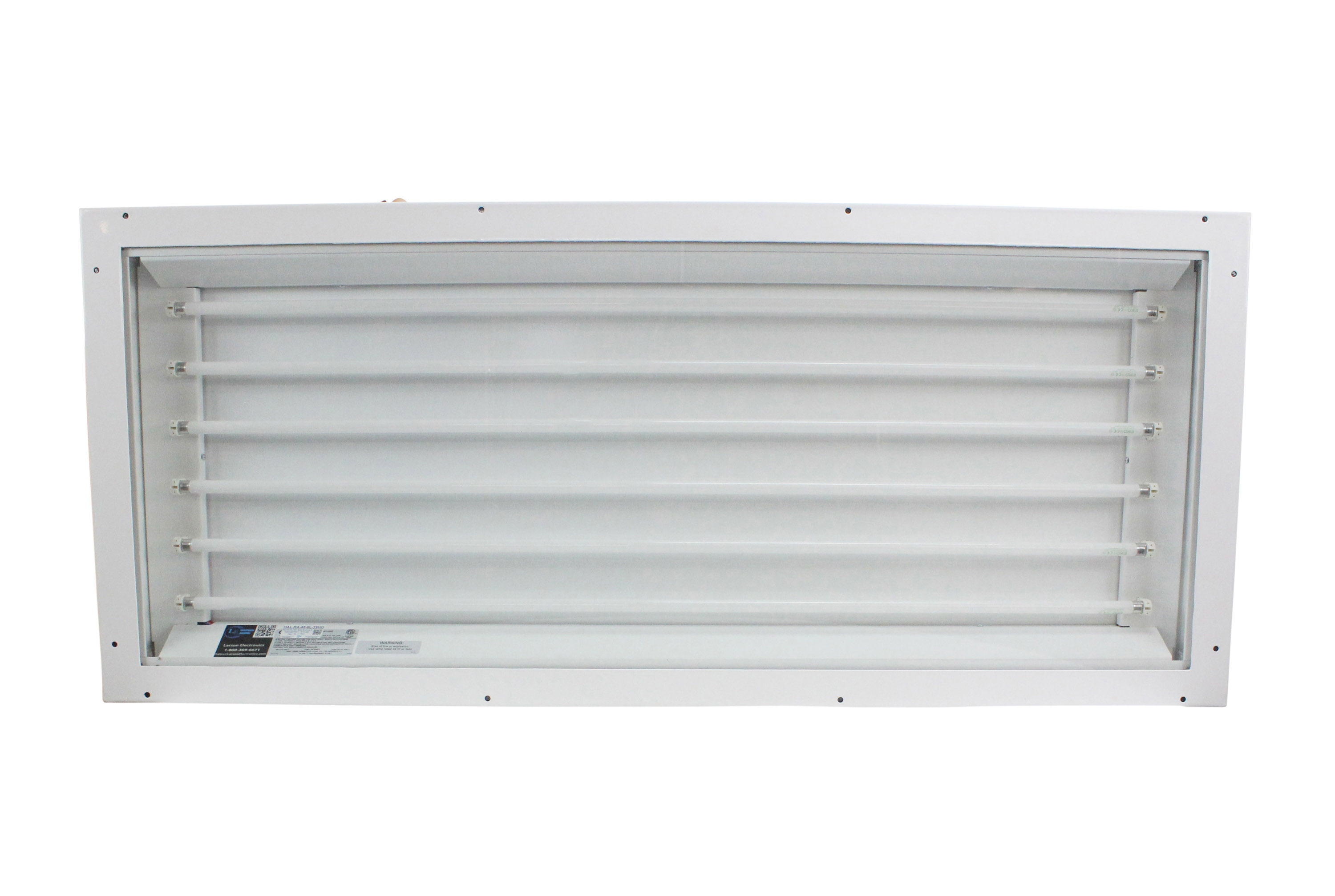 Class 1 Division 2 Fluorescent Light Fixture with Rear Access Panel