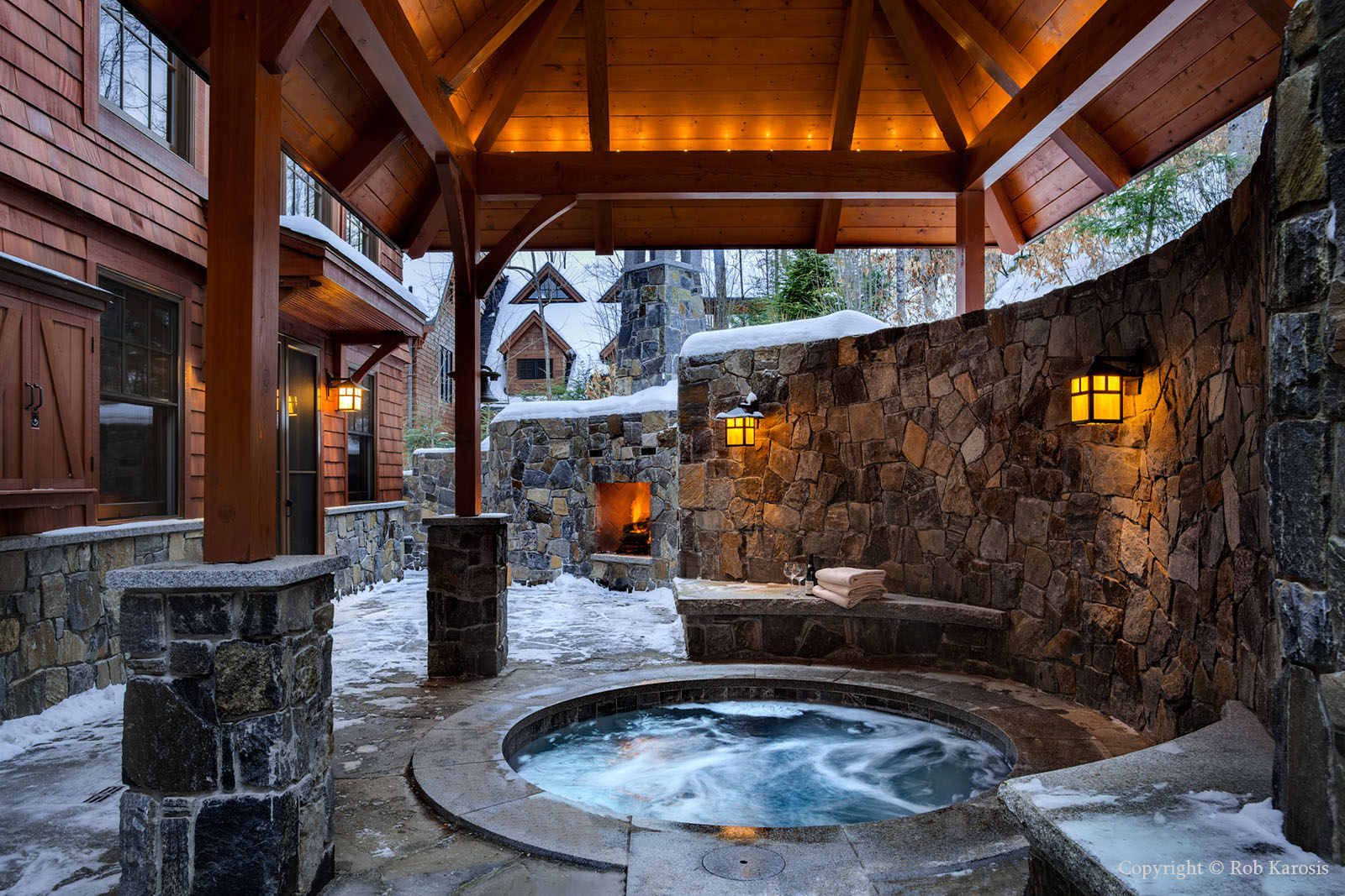 Winter Jacuzzi