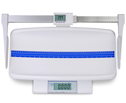 Digital Pediatric Tray Scale with Built-In Measuring Tape