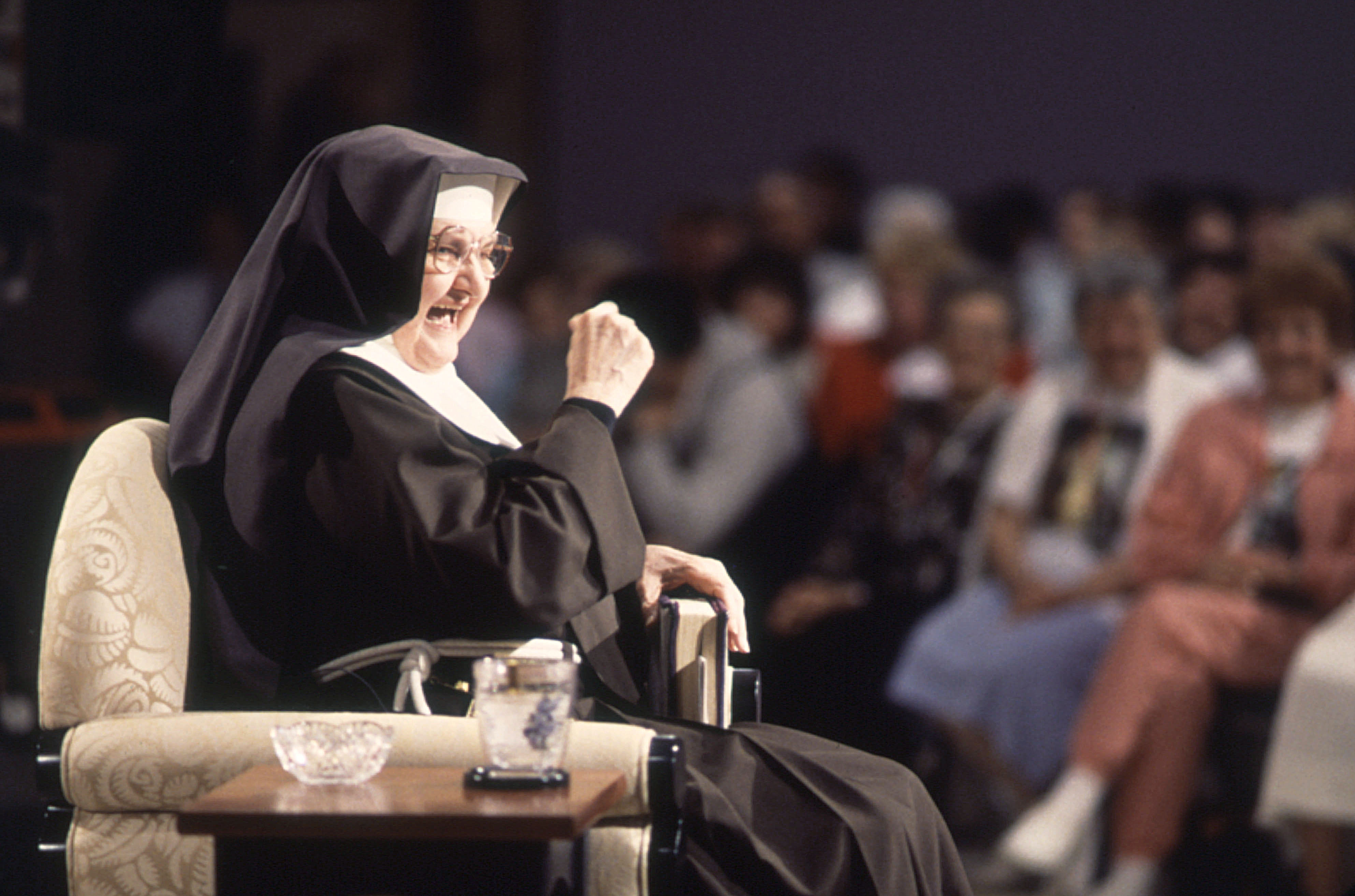 EWTN Foundress Mother Angelica hosted a twice-weekly program, “Mother Angelica Live,” from 1983 until 2001. The classic episodes of the program are still aired globally by the Network.