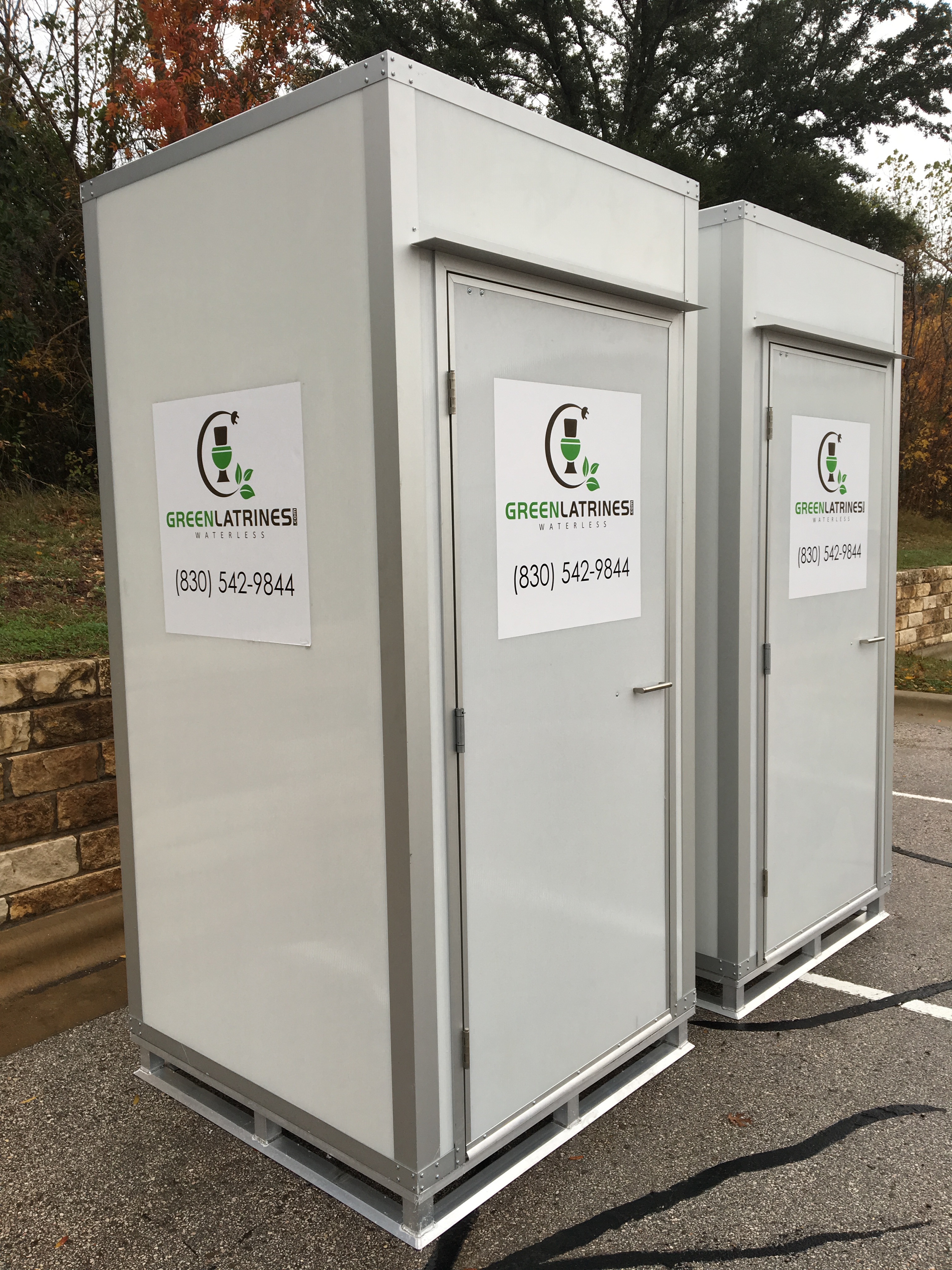 Green Latrines are ready for delivery