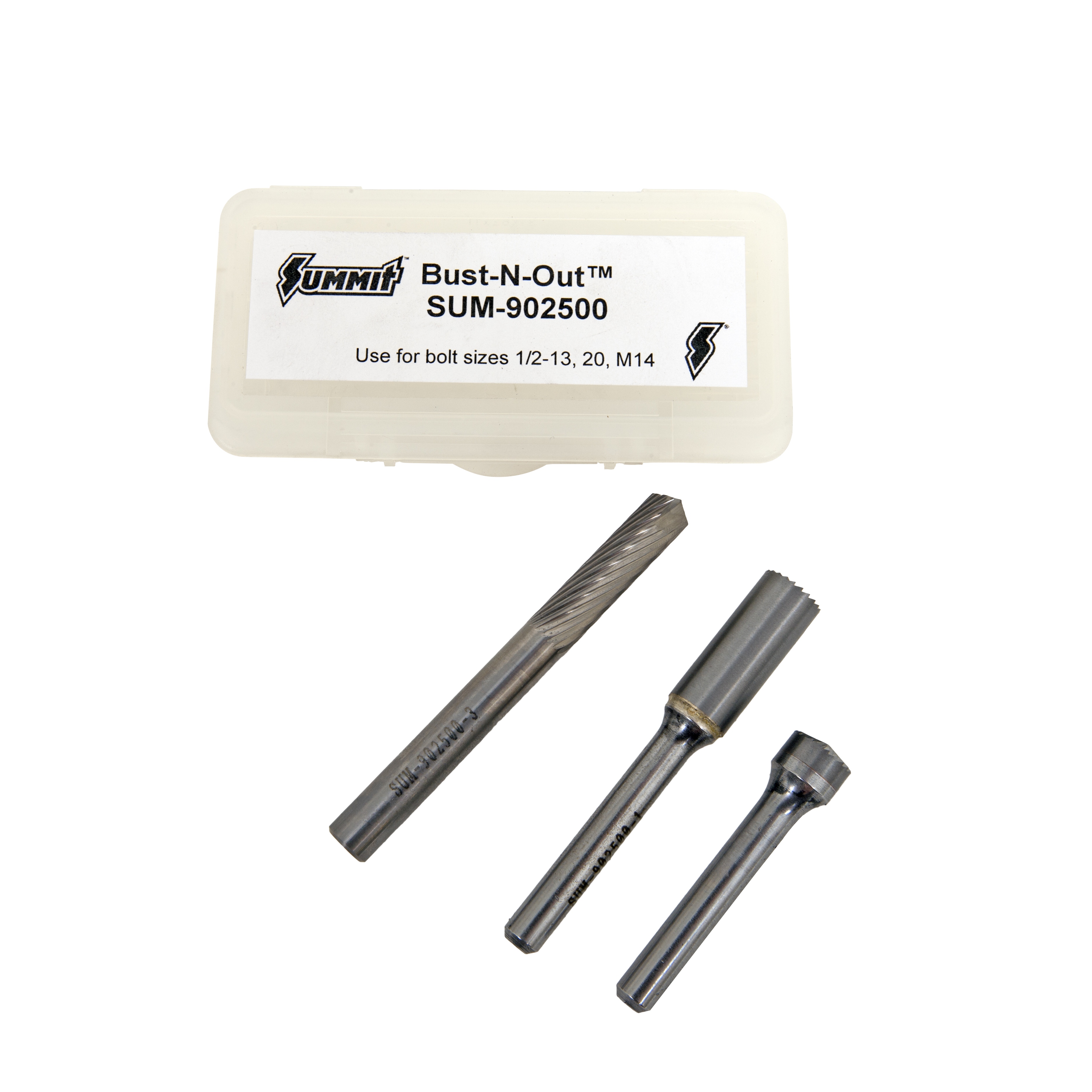 Summit Racing Bust-N-Out™ Bolt Removal Tool for 1/2" and 14mm Fasteners