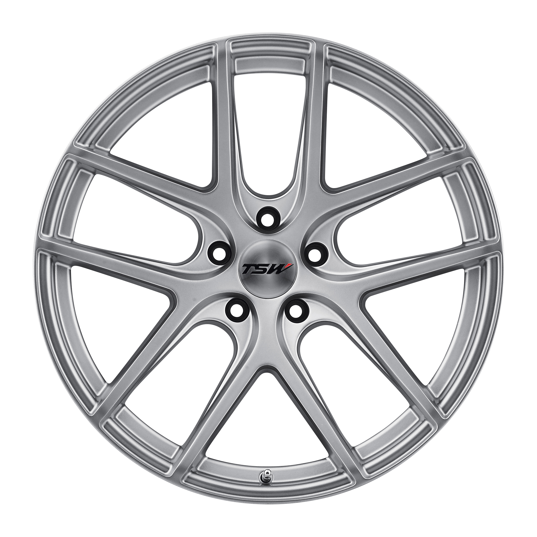 TSW Alloy Wheels - Geneva in Matte Titanium Silver