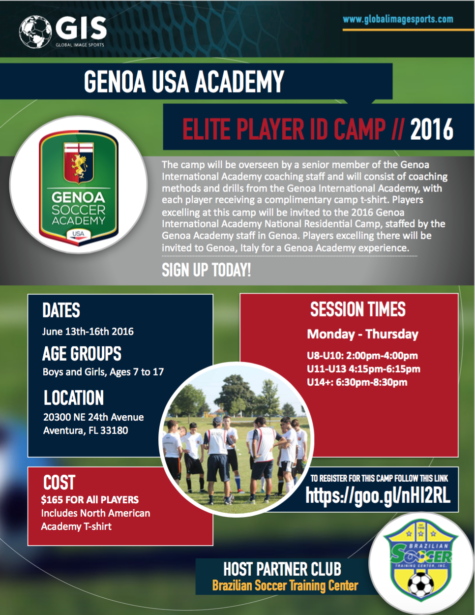 Genoa Camp Flyer