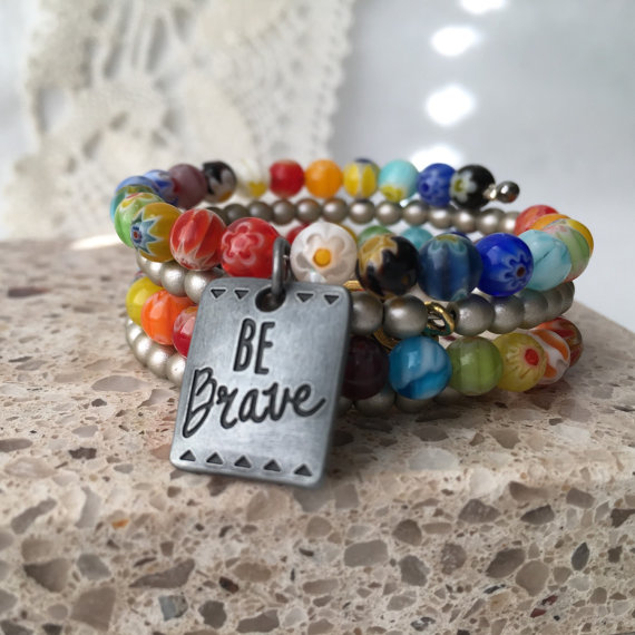 Women's "Be Brave" Bracelet