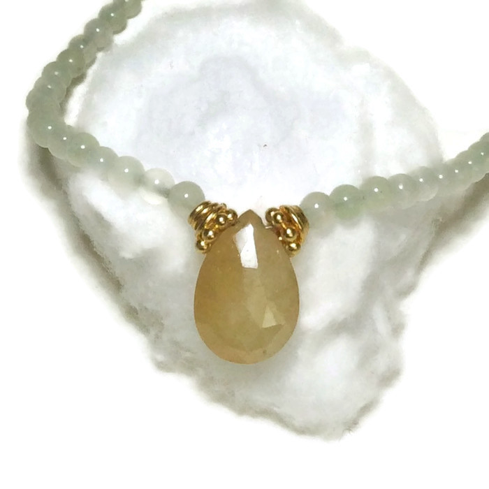 Gemstone Choker Necklace By Van Der Muffin's Jewels