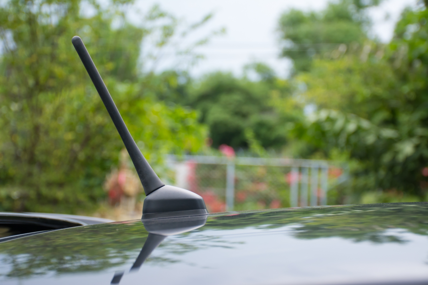 The Fishing Pole Antenna Cover is a decorative invention that adds a unique touch to a vehicle’s antenna.