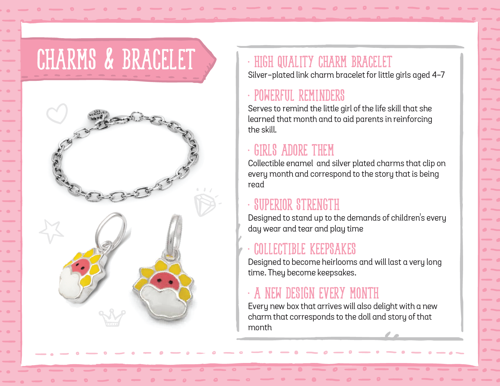 About The Charm Bracelet