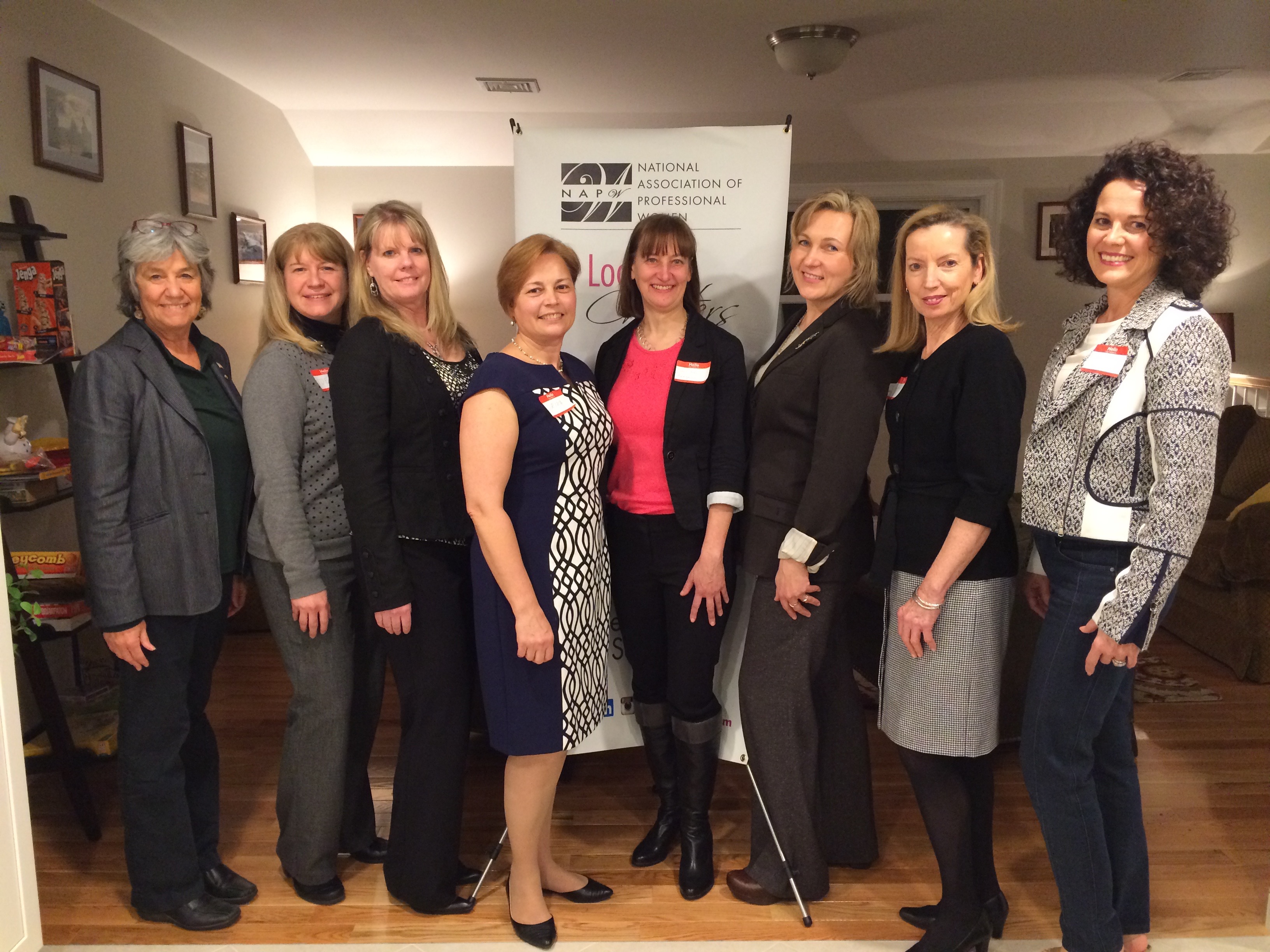 The NAPW Merrimack Valley, MA women enjoying a great networking event in March.