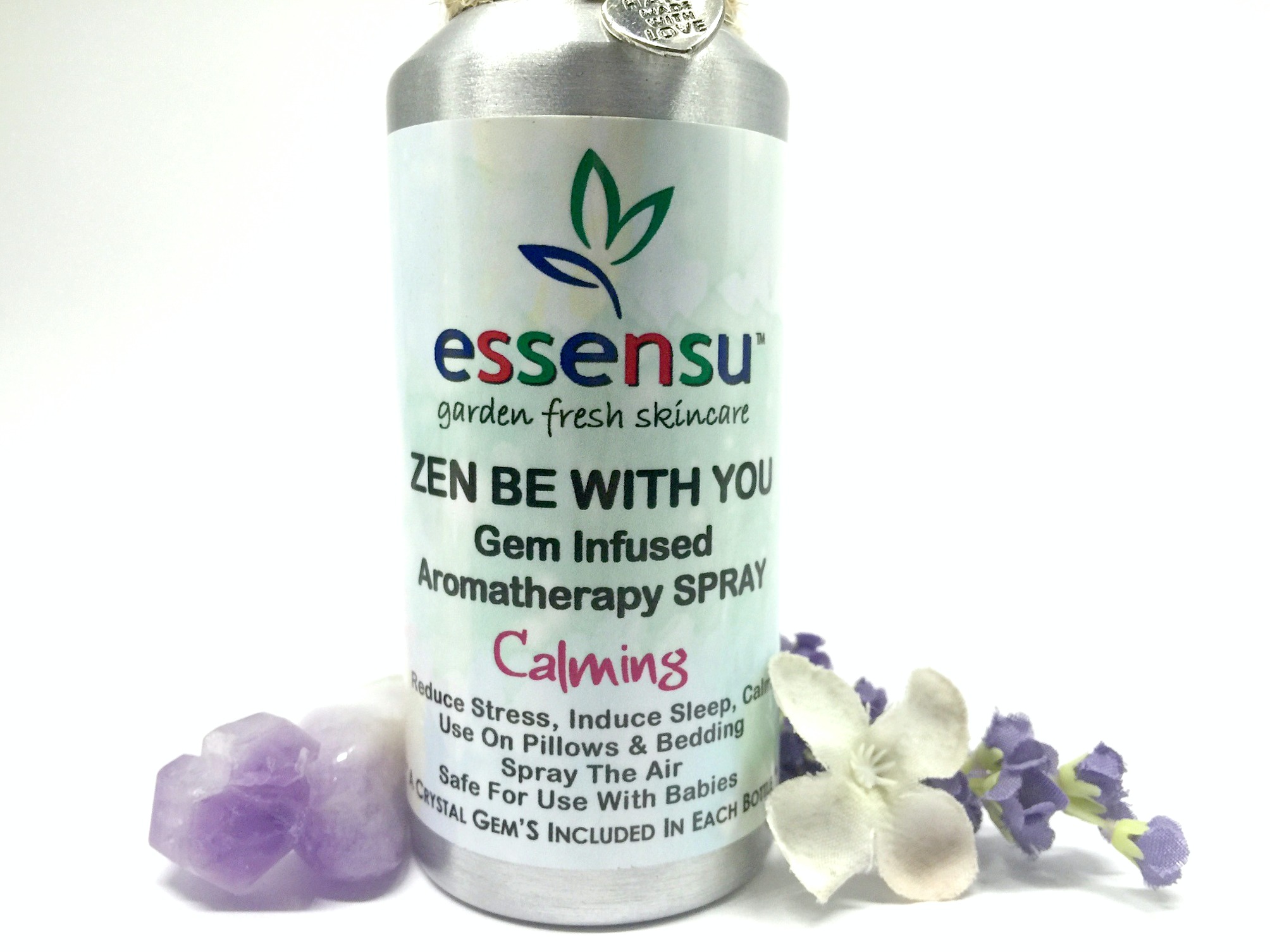 Zen Be With You™ Gem Infused Calming Aromatherpy Spray