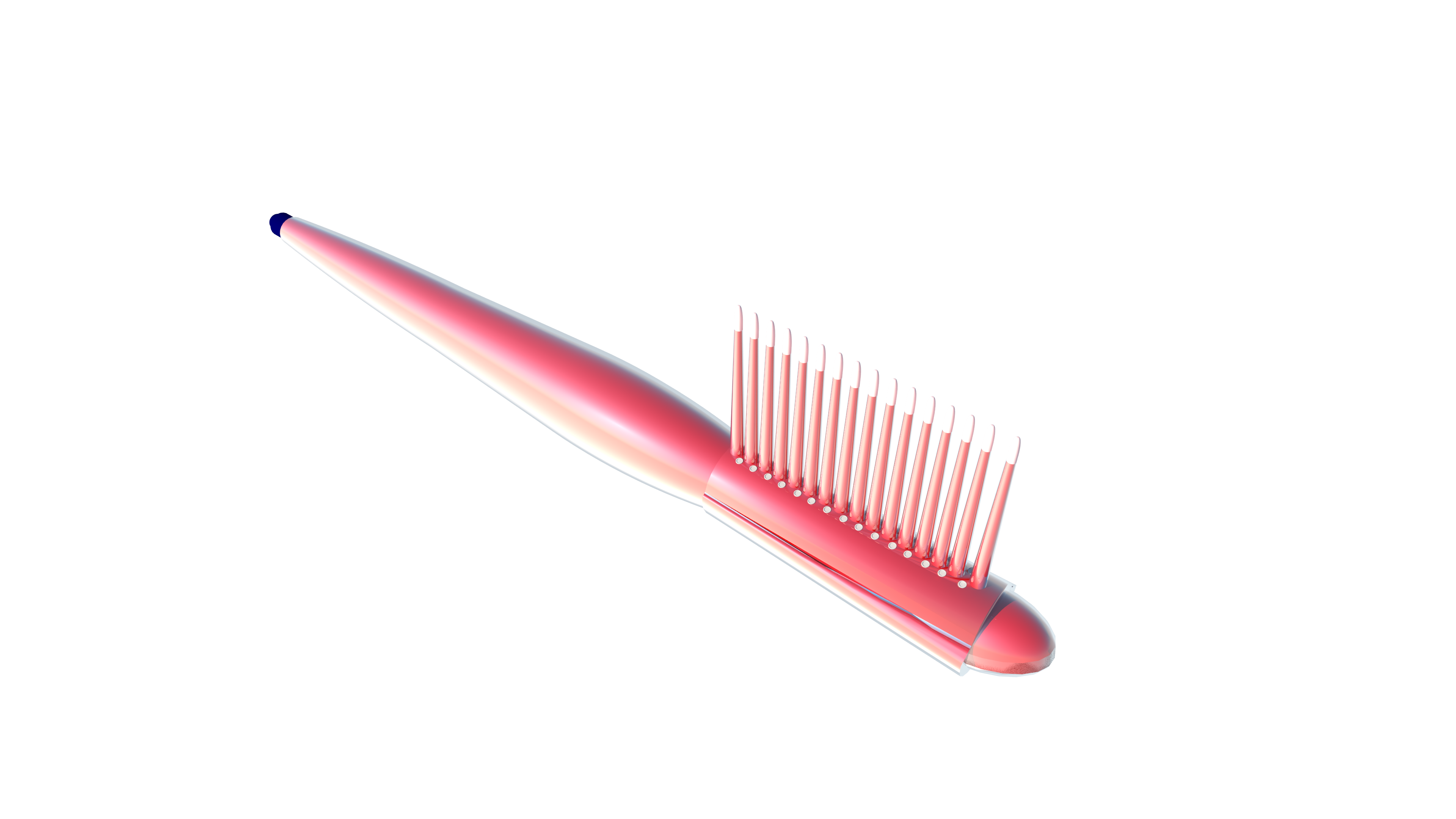 Conditioning Comb is  a haircare invention created to provide an efficient way of applying hair conditioner.