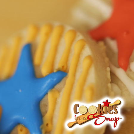 Sugar cookies made easy, with Cookies in a Snap!
