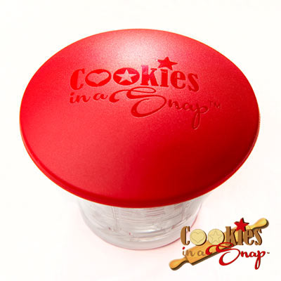 Compact and Safe. Compact, hand-held and lightweight. Cookies in a Snap is food safe, dishwasher safe and food safe.