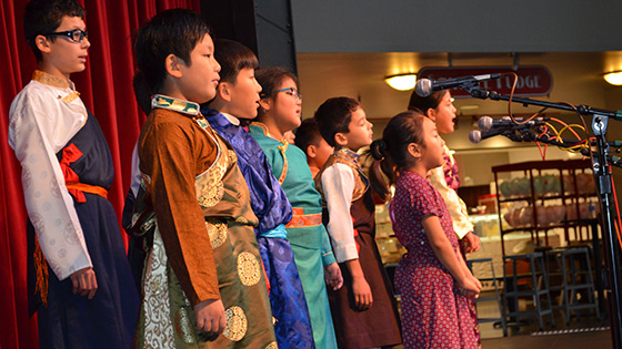 Tibetan Cultural Center performs Northwest Folklife Festival. Photo by Northwest Folklife.