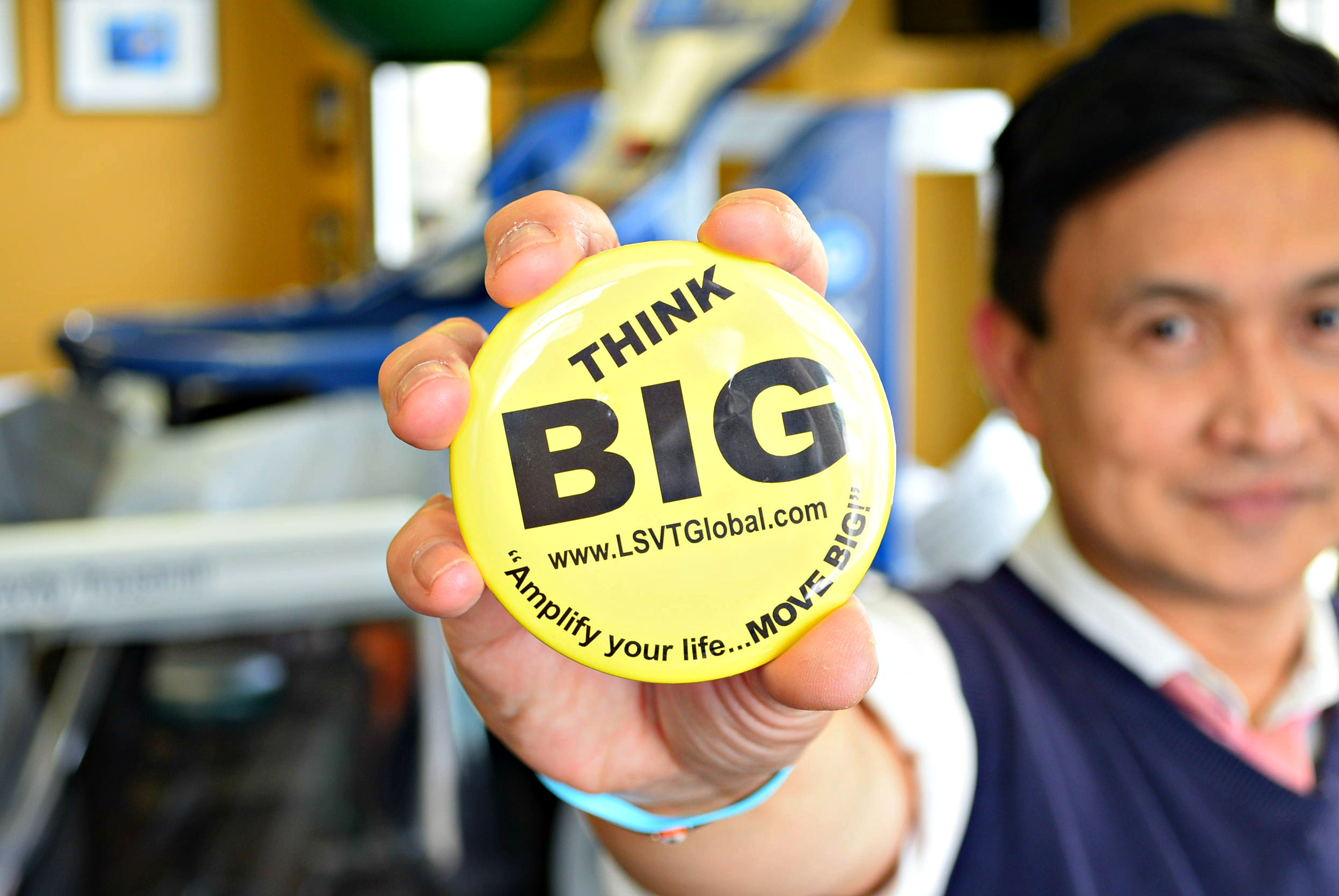 Thinking BIG can help Parkinson's disease patients counteract their symptoms with physical thearpy