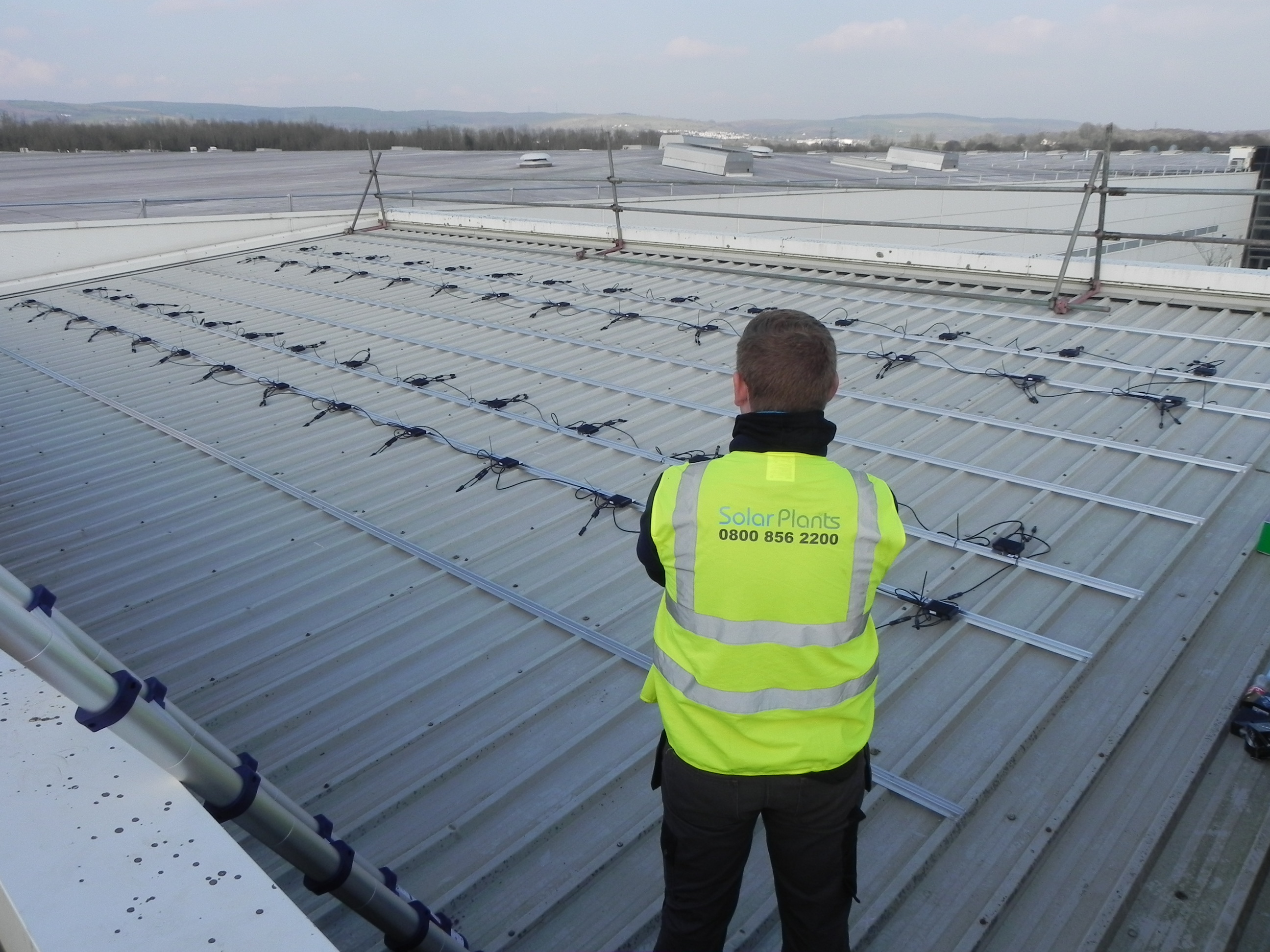 Solar Plants installing SolarEdge’s DC optimized inverter solution at Sony UK Technology Centre