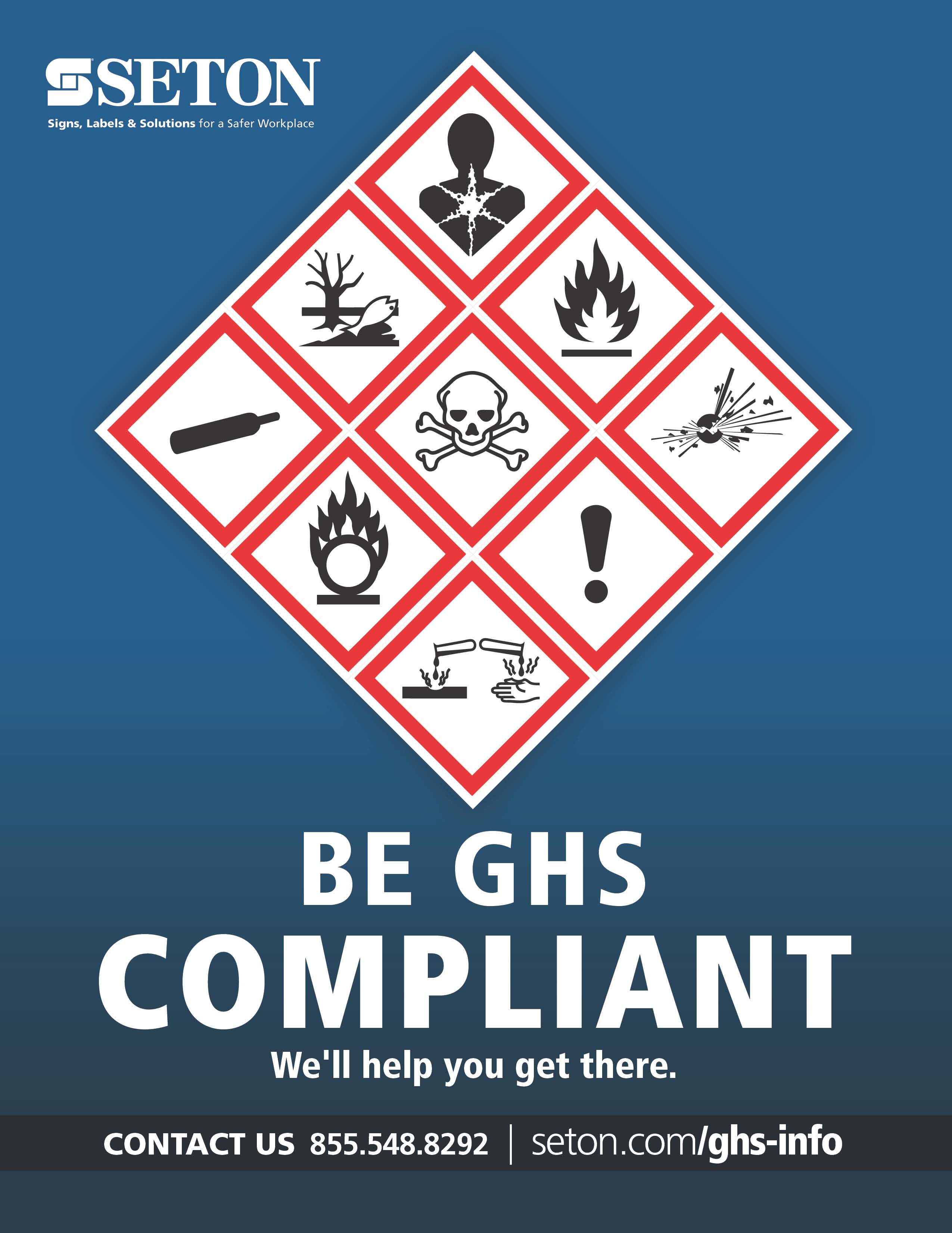 Seton's New GHS Digital Catalog Helps Customers Ensure GHS Compliance