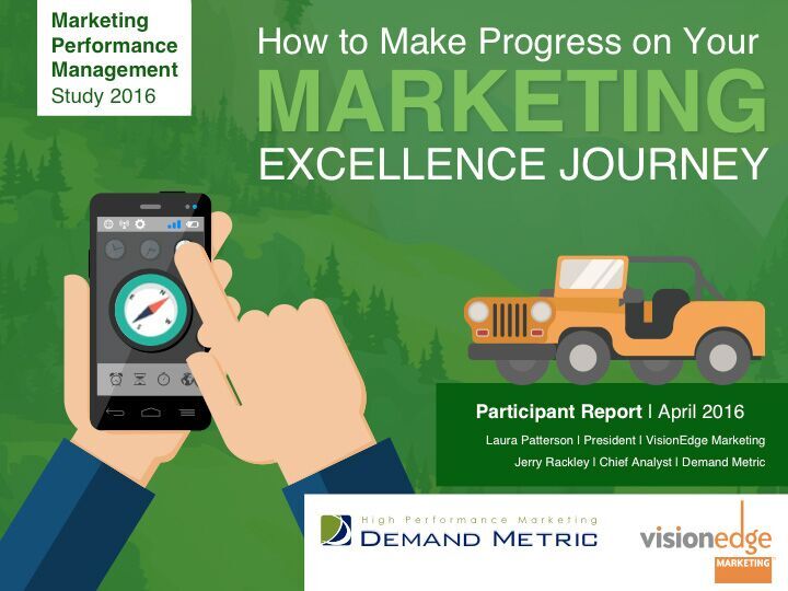 How to Make Progress on Your Marketing Excellence Journey