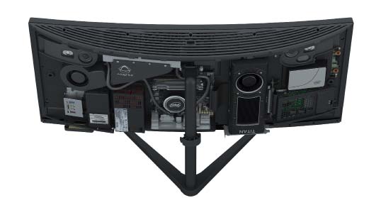 Leading-Edge Curved Screen for Ace Technology Partners' All-In-One Workstation