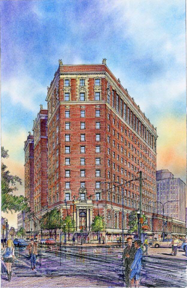 The Marriott Syracuse Downtown (formerly Hotel Syracuse) is a historic hotel originally opened in 1924.