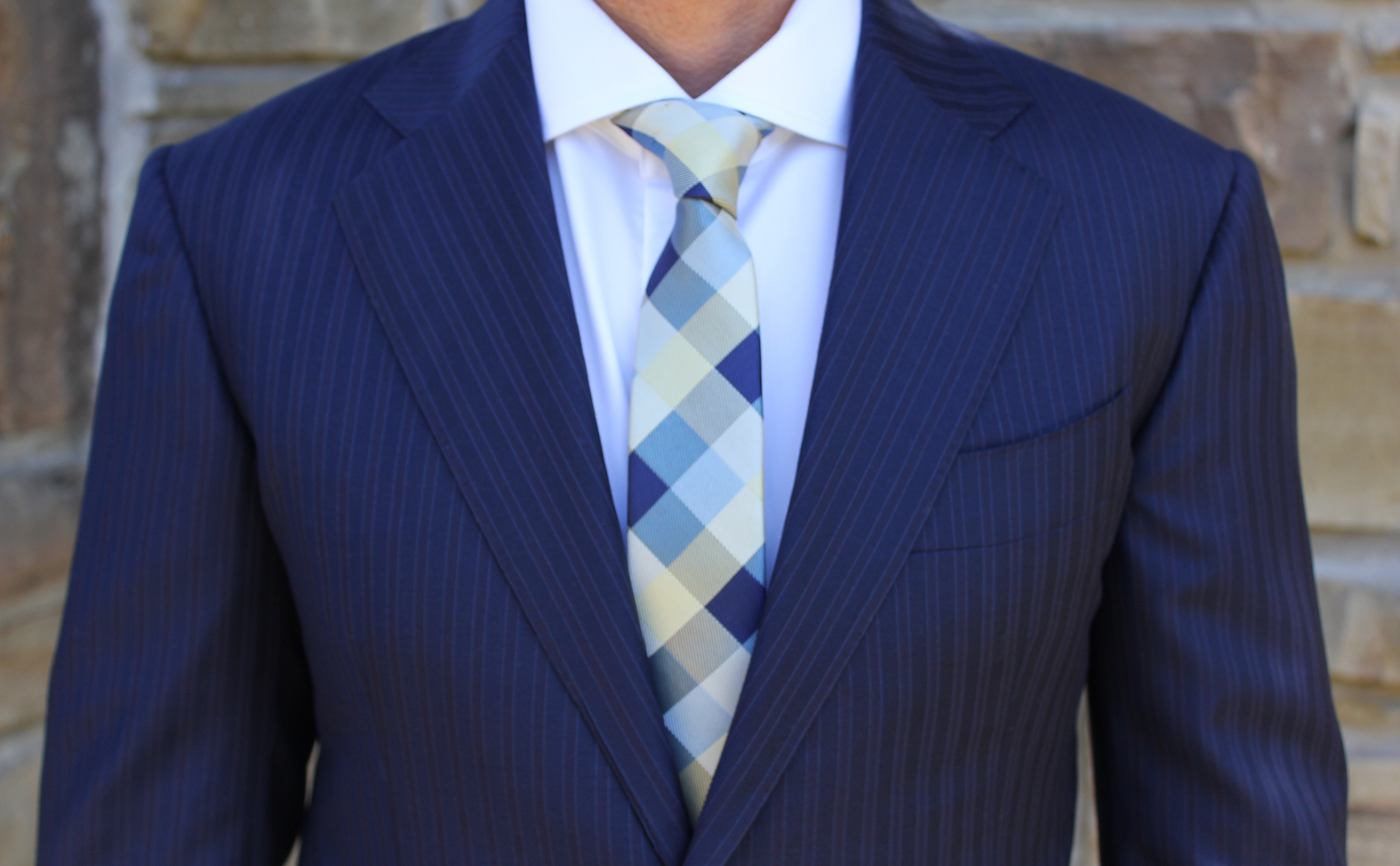 Urban Dapper Club Suit with Mosaic Tie