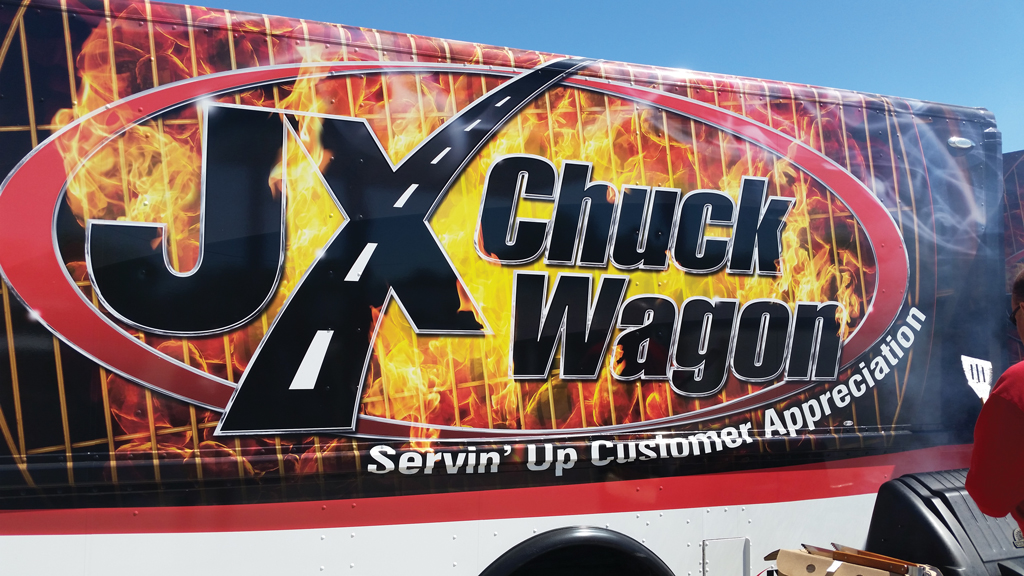 The JX Chuck Wagon Traveling Food Truck