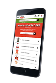 Browse birdfeeders.com on your mobile device.