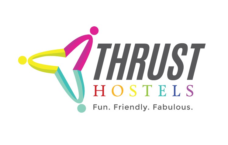 Thrust Hostels Logo