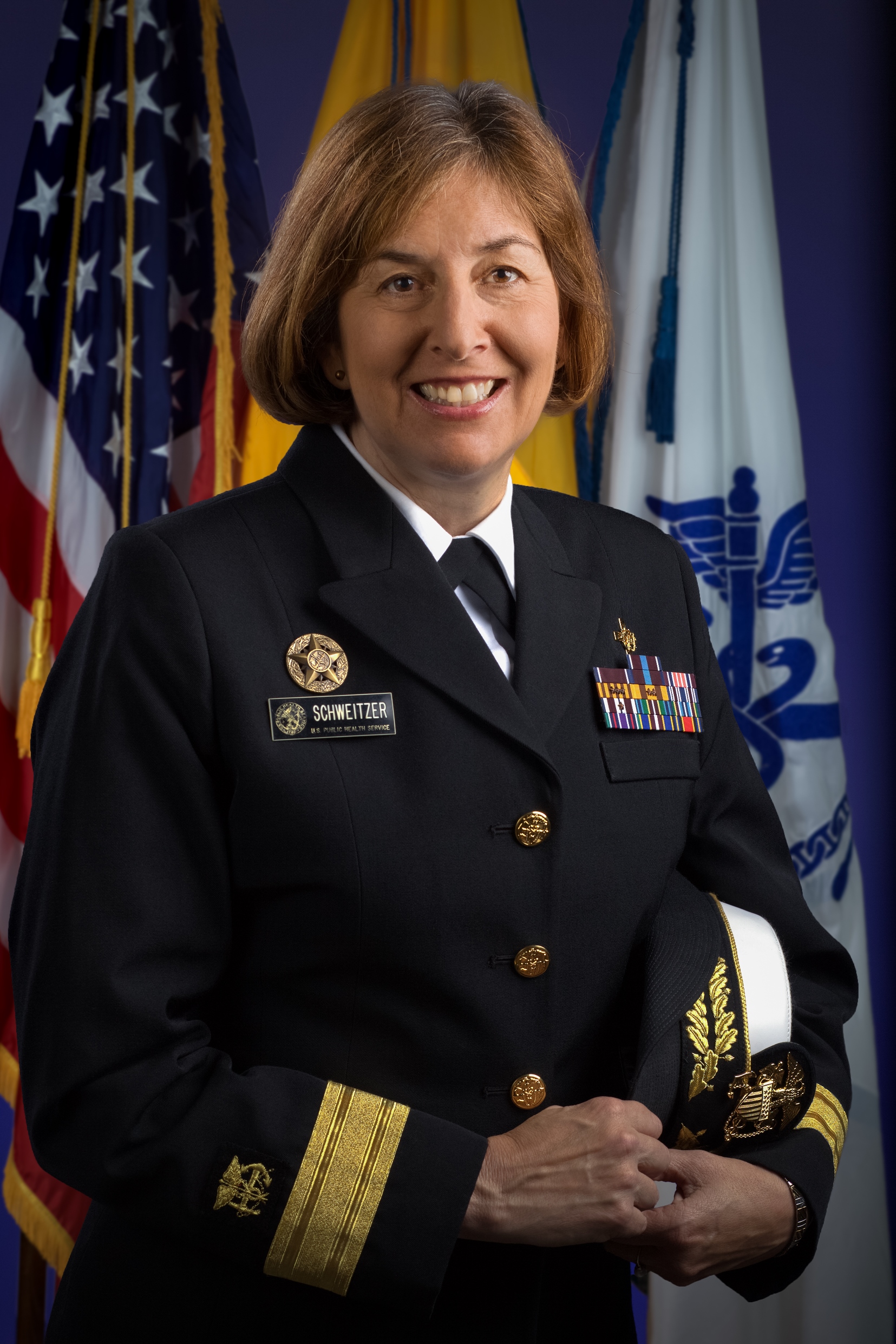 Assistant Surgeon General and Rear Admiral Pamela Schweitzer, Pharm.D., BCACP, is with the United States Public Health Service.